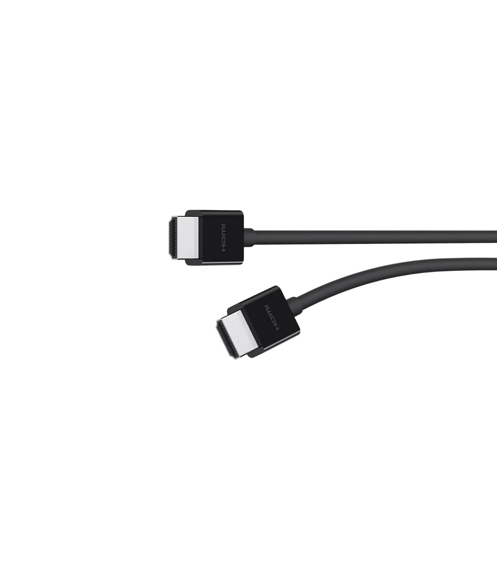 Câble HDMI 2.0 Pliable 2m Noir - Connecteurs Or