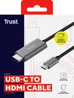 Trust Calyx adaptateur graphique USB Noir, Métallique - 6