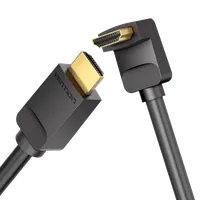 Câble HDMI 2.0 4K Coudé 90° - 2m - Noir