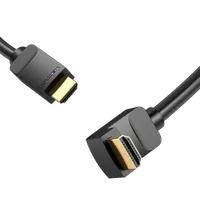 Câble HDMI 2.0 4K Coudé 90° - 2m - Noir - 3