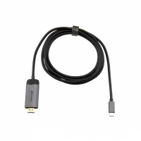 Verbatim 49144 câble vidéo et adaptateur 1,5 m USB Type-C HDMI Noir, Argent - 4