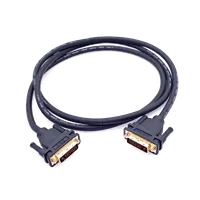 Câble DVI-D Dual Link Mâle/Mâle 1.5m Noir - Haute Résolution - 3