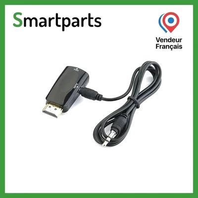 Câble Vidéo HDMI vers DVI-D Mâle/Mâle - 1 Mètre - Noir