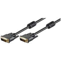 Câble DVI-D vers HDMI Mâle/Mâle 2m Noir - Connexion Vidéo Fiable - 2