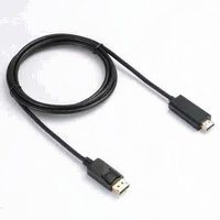 Câble HDMI Mâle vers DisplayPort Mâle avec Verrouillage - 2m - 1