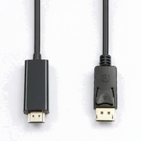 Câble HDMI Mâle vers DisplayPort Mâle avec Verrouillage - 2m - 3