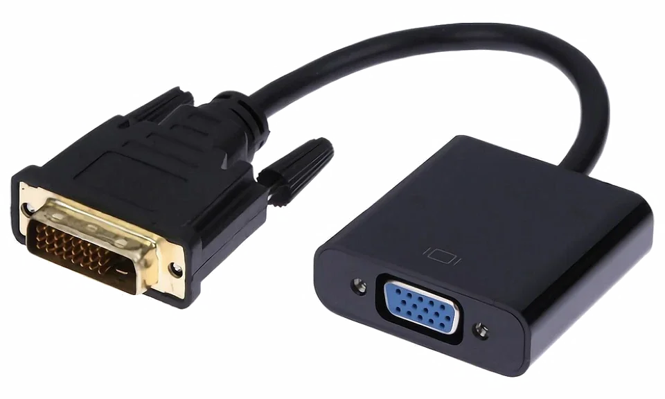 Câble Adaptateur DisplayPort vers DVI-D Mâle/Mâle - 2m Noir
