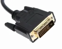 Câble Adaptateur DisplayPort vers DVI-D Mâle/Mâle - 2m Noir - 2