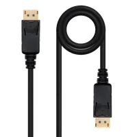 Nanocable 10.15.2302 câble DisplayPort 2 m Noir