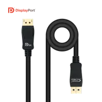 Nanocable 10.15.2501 câble DisplayPort 1 m Noir - 2