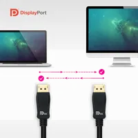 Nanocable 10.15.2501 câble DisplayPort 1 m Noir - 6
