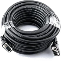 Câble VGA Mâle/Mâle 10m Noir - Haute Résolution - 3