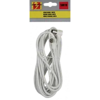 Câble Antenne Coaxial Coudé Mâle/Femelle 1.5m Noir - 2