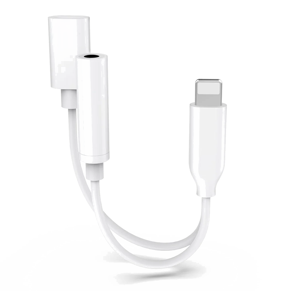 Adaptateur Audio Lightning vers Jack 3.5mm Blanc - Certifié MFi