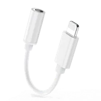Adaptateur Audio Lightning vers Jack 3.5mm Blanc - Certifié MFi - 3