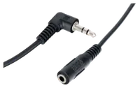 Rallonge Câble Audio Jack 3.5mm Mâle/Femelle Stéréo - 15m Noir - 2
