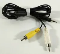 Câble Audio Jack 3.5mm vers 2x RCA Mâle - 2m Noir - 3