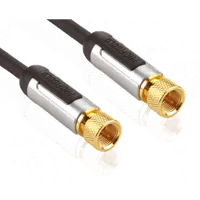 Câble Antenne Coaxial Mâle/Femelle 3m Noir