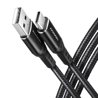 Axagon BUCM-AM10AB câble USB USB 2.0 1 m USB A USB C Noir - 1