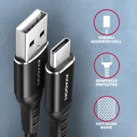 Axagon BUCM-AM20AB - Câble USB A vers USB C 2m - 3