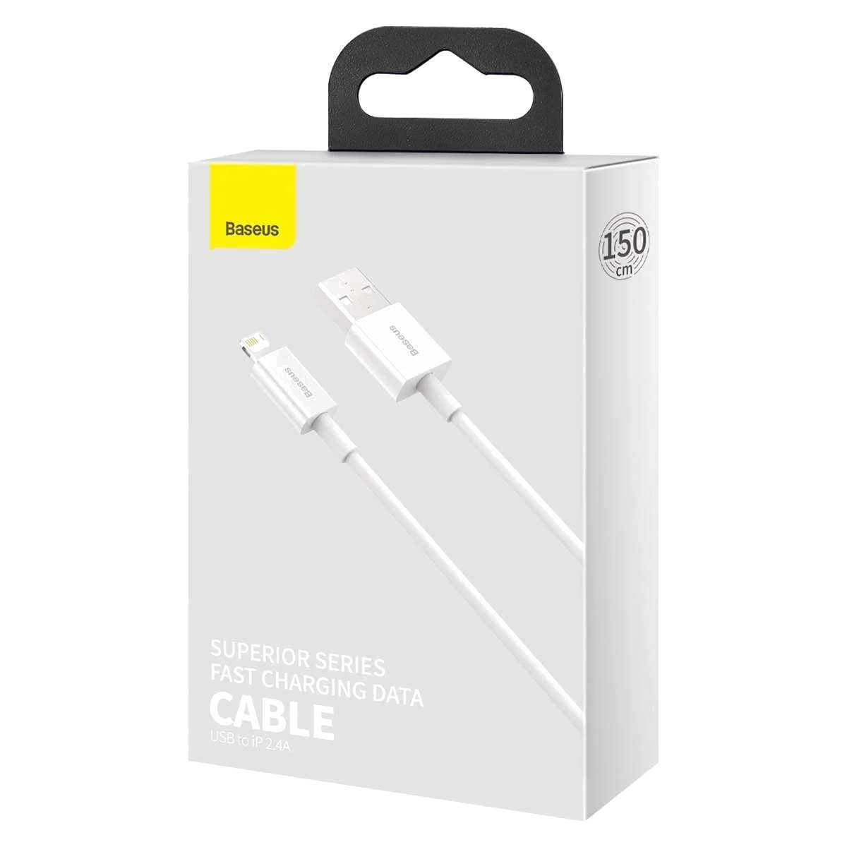 Câble USB Baseus Superior Series vers Lightning - 1m Blanc