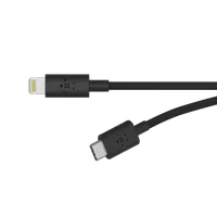 Câble Lightning vers USB-A BoostCharge 1m Noir - 1