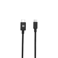 Câble USB 2.0 Micro-USB vers USB-A Mâle - 1.5m - Noir - 2