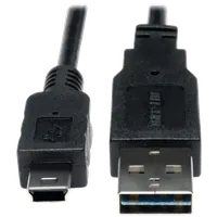 Câble USB 2.0 A vers B Mâle/Mâle 1,83m - Haute Vitesse - 1