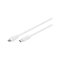 Câble USB 2.0 Goobay A vers Micro-B Blanc - 1.8m - 2