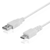 Câble USB 2.0 Goobay A vers Micro-B Blanc - 1.8m - 4