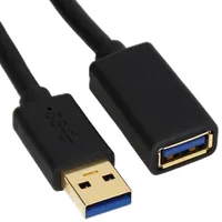 Rallonge USB 3.0 Mâle/Femelle 1.80m - Haute Vitesse - 1