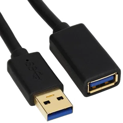 Rallonge USB 3.0 Mâle/Femelle 1.80m - Haute Vitesse