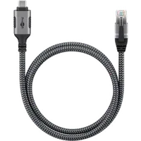 Câble USB 3.0 Coudé Type-A vers Type-C Mâle/Mâle - 2m Noir - 4