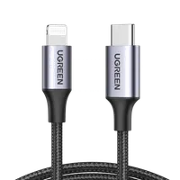 Câble USB-C vers Lightning Havit CB6246 - Charge Rapide 20W, Tressage Nylon, 1.2m - 2