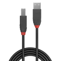 Lindy Câble USB 2.0 type A vers B, Anthra Line, 2m - 2