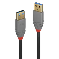 Lindy Câble USB 3.2 type A vers A, 5Gbit/s, Anthra Line, 5m