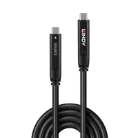 Lindy Câble Hybride Type C USB 3.2 10Gbit/s, 10m (4 Lanes) - 2