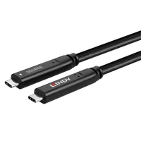 Lindy Câble Hybride Type C USB 3.2 10Gbit/s, 10m (4 Lanes) - 5
