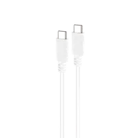 Nanocable 10.01.2301-W - Câble USB 2.0 USB-C vers USB-C 1m Noir - 2