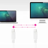 Nanocable 10.01.2301-W - Câble USB 2.0 USB-C vers USB-C 1m Noir - 5