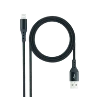 Nanocable 10.10.0401-COBK câble Lightning 1 m Noir - 1