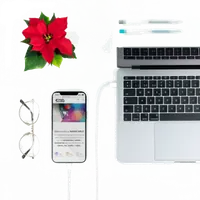 TooQ Câble Lightning vers USB-C 2m Blanc - 4