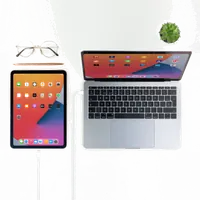 TooQ Câble Lightning vers USB-C 2m Blanc - 5