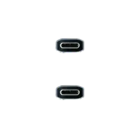 Nanocable 10.01.4101-COMB - Câble USB 3.2 Gen 2 USB-C vers USB-C 1m Noir/Gris - 3