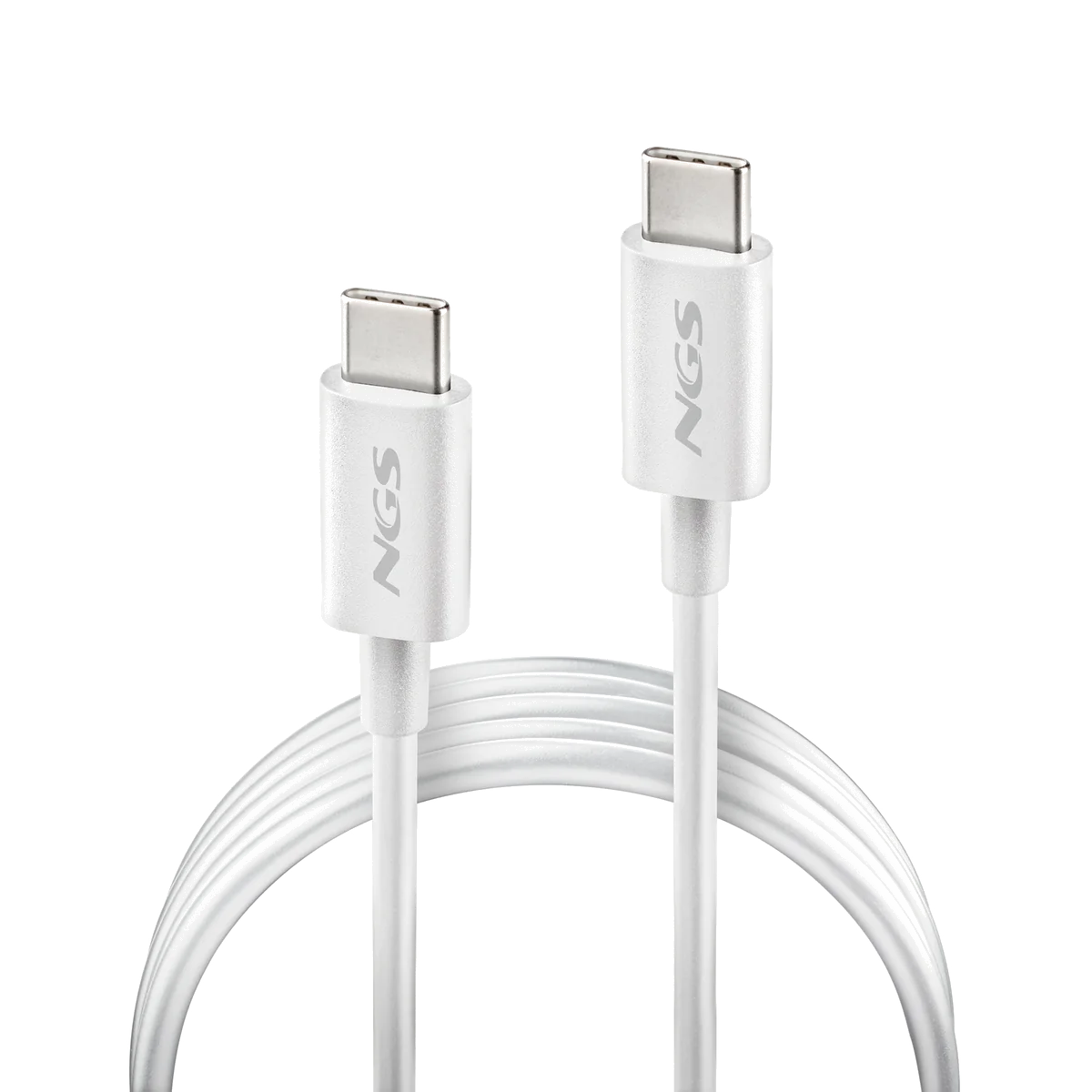 NGS ZYRO 60W-1 câble USB USB 2.0 1 m USB C Blanc