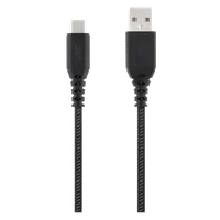 Câble USB-C XTREMWORK 1.5m Noir/Gris - Charge Rapide et Transfert de Données