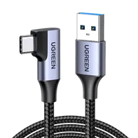 Câble USB-C XTREMWORK 1.5m Noir/Gris - Charge Rapide et Transfert de Données - 2