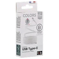 Câble USB-C Magnétique Tressé 1.5m - Charge Rapide et Rangement Facile - 3