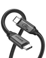 Câble USB-A vers USB-C Tiemme Classic 18W 1m Noir - Charge Rapide et Transfert de Données