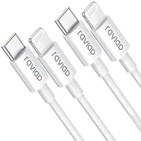 Câble USB-C vers Lightning 2m Blanc - Charge Rapide & Synchronisation
